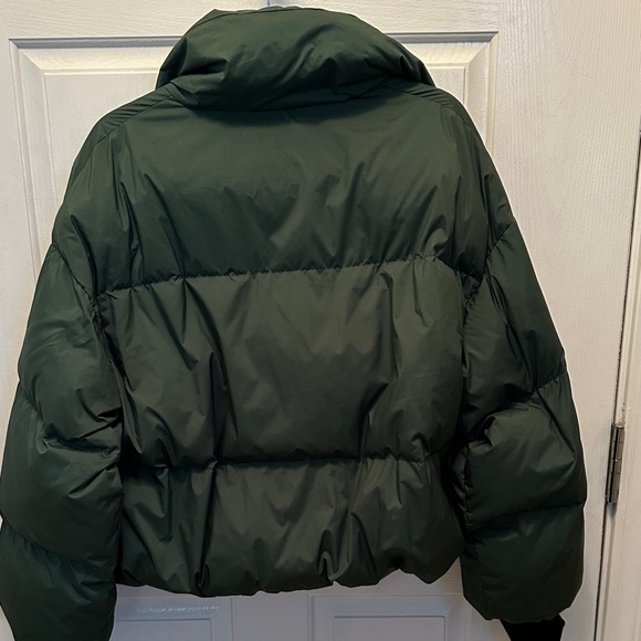 Orolay Green Down Puffer Jacket zippered pockets Size M - Picture 8 of 8